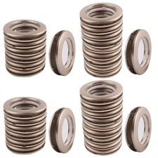 Curtain Grommet Kit for Curtains Rings, 32Pack Coffee, 1-9/16 in ID