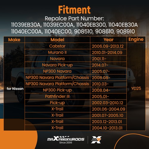 Testa cilindro completa for Nissan NP300 Navara Pick-up Cabstar Pathfinder YD25 - Picture 3 of 17