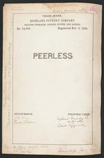 Highland Foundry Company for Peerless brand Heating Furances,Cooking Stoves