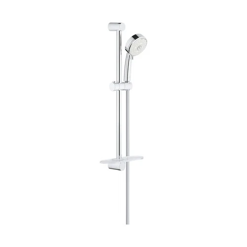 GROHE 27577002 Tempesta Cosmopolitan 100 4 Spray Shower Rail Set, Starlight C...