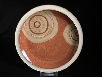 Denby Fire Chilli Accent Salad Plate - Rust & Tan - Excellent