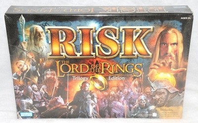 Risk ~ Lord of the Rings - Trilogy Edition Board Game NEW Sealed Parker Brothers