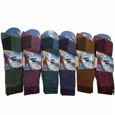 Men's Thermal Merino Wool Socks Trekking Hiking Walking Boot Socks UK Size 4-7