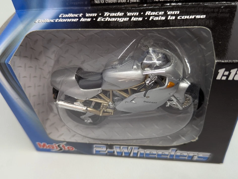 Moto Ducati Supersport 900 FE -Maisto 1/18 Ducati -Neuf - Photo 4/4