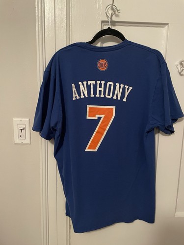 Vintage New York Knicks Adidas Carmelo Anthony T-Shirt XL - Bild 2 von 5