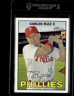 2016 Topps Heritage #138 Carlos Ruiz