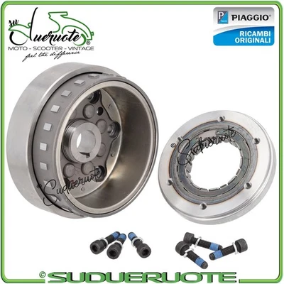 Volant Rotor Roue Libre Vespa GTS 300 GTV X10 125 Mp3 Beverly Sr Max Piaggio - Photo 1/4