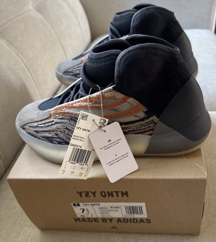 Adidas Yeezy QNTM Flash Orange US Men’s Size 7.5  GW5314