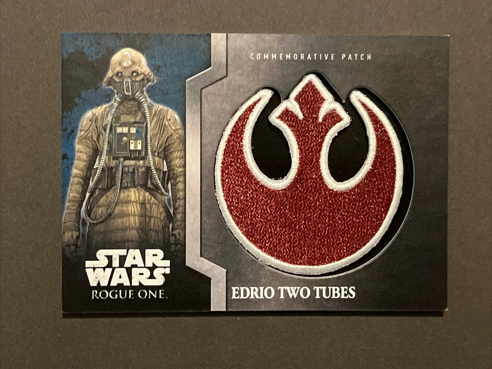 Topps Star Wars Medallion Patch Lot Rey Qi’ra Chewbacca BB-8 C-3PO Solo Rogue - Image 3 of 4