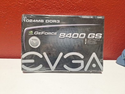 EVGA 1GB GeForce 8400 GS DirectX 10 64-Bit DDR3 PCI Express 2.0 