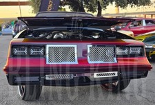 1981-1987 Olds Cutlass Supreme Chrome Grill Dual Weave Mesh Grille Tiarra 4pc