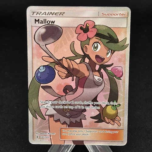 Pokemon SM - Guardians Rising #145/145 Mallow (Full Art) (LP)