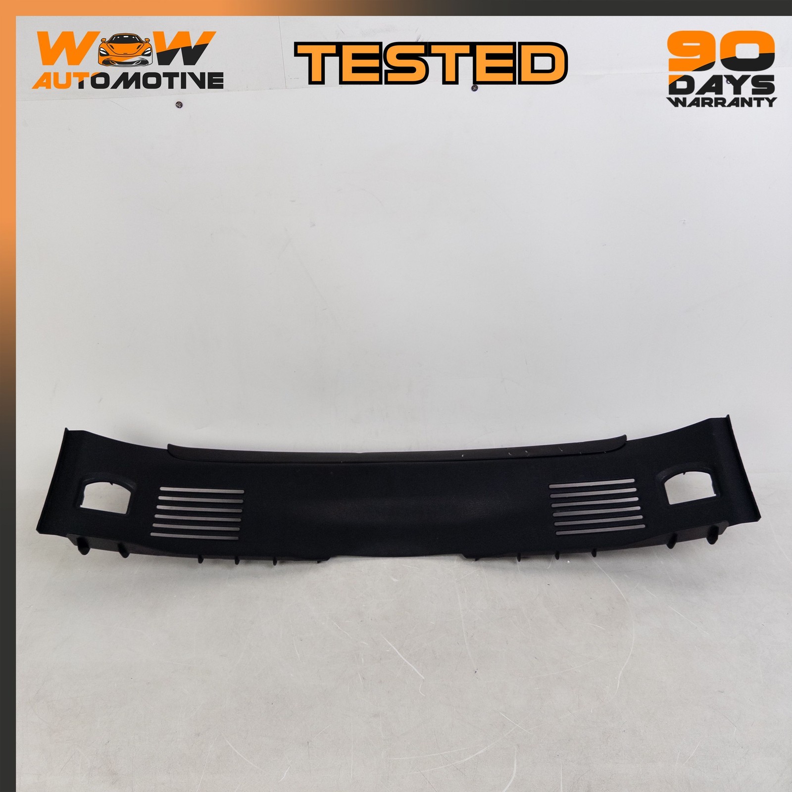 07-13 BENTLEY CONTINENTAL GTC GATE TRUNK LOCK COVER SILL SCUFF PANEL TRIM OEM