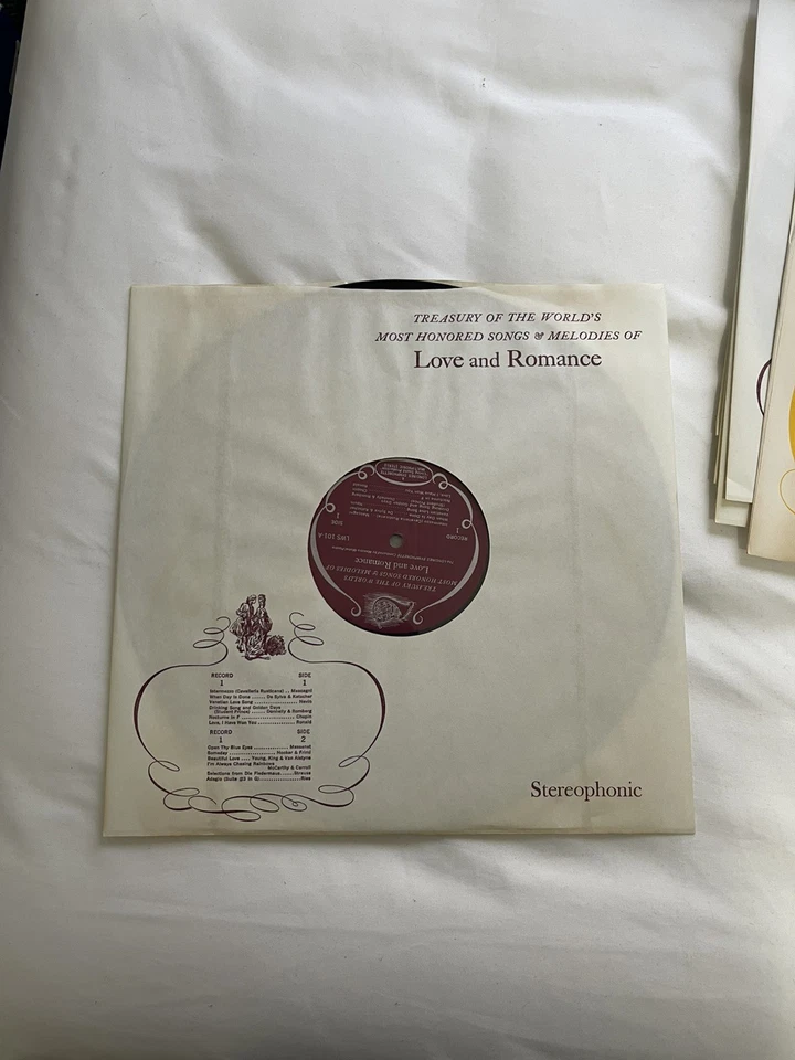 Longines Symphonette and the Choraliers Treasury of Love and Romance (5 LPs) Foto 2 de 4