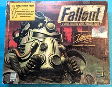 Vintage 1997 Fallout: A Post Nuclear RPG-Big Box Original-RARE *See Description*