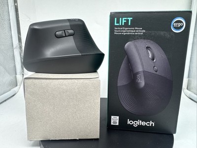 Logitech MX Vertical Wireless Mouse   Graphite   Bluetooth   Excellent condition