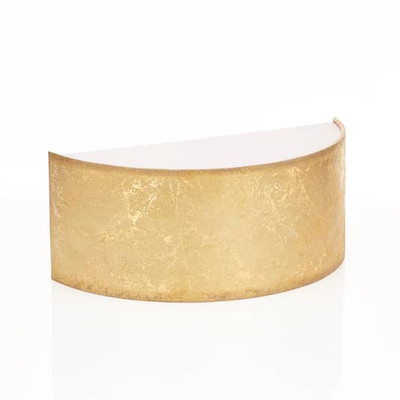Hufnagel LED-Wandleuchte Alea mit Blattgold dimmbar Wandleuchte Wand-Leuchte Lam