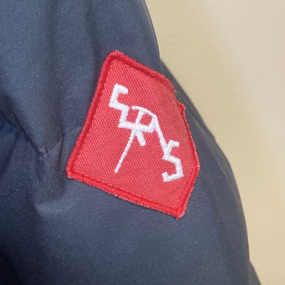 EASTERN MOUNTAIN SPORTS Coat Mens XL Puffer Black Goose Down Parka GOOSEDOWN EMS - Image 3 of 4