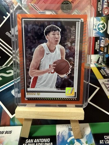 2025 Donruss Optic Base - Optic Zhou Qi