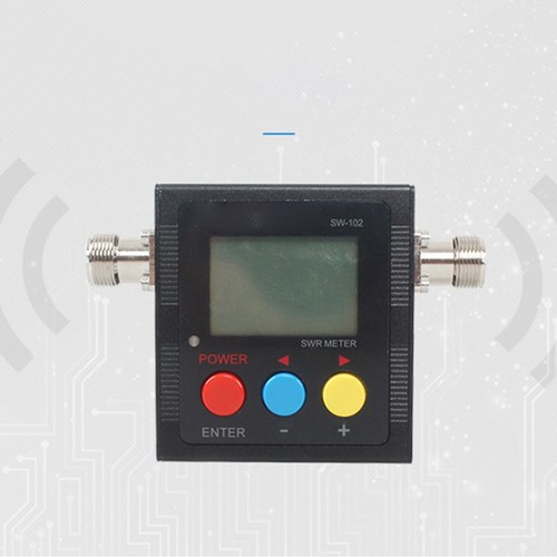 Sw 102 Swr Meter Professional Vhf Uhf 125Mhz‑525Mhz 120W Digital Power Meter SPC - Zdjęcie 7 z 12