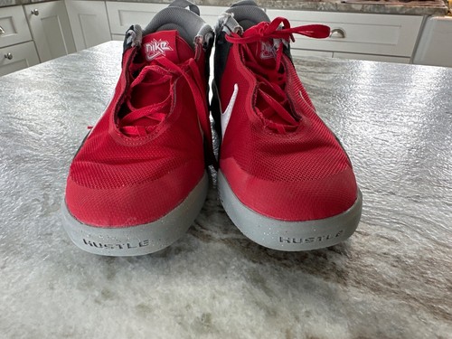 nike basketball shoe sneaker red HUSTLEDX SU21 - Picture 7 of 8