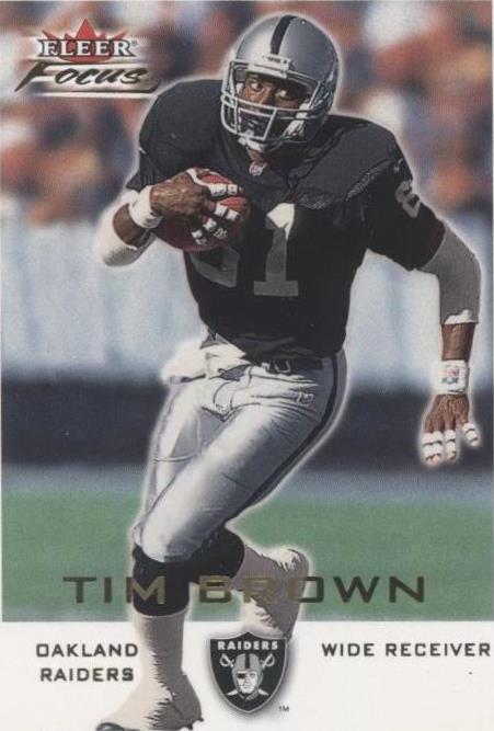 2000 Fleer Focus Tim Brown #31 - 1 of 2