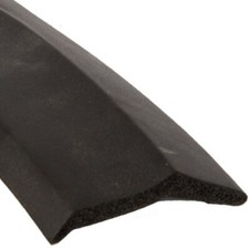 18' ft Garage Door Wood Bottom Seal Sponge Rubber 1 3/4&Prime; Thick Doors
