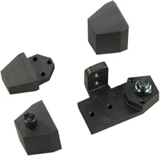 Arch/Vistawall Style TOP & Bottom Pivot Hinge Set for Commercial Adams Rite Type