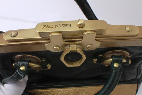 ๐ฅ Zac Posen Aurora Frame Bag Women's Leather Handbag Elegant Design ๐ฅ - Picture 7 of 22