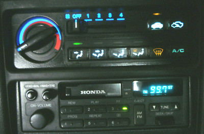 Honda CRX Neo Wedge LED Bulbs for Climate Control Light Kit, Ash Tray, Cig Ring
