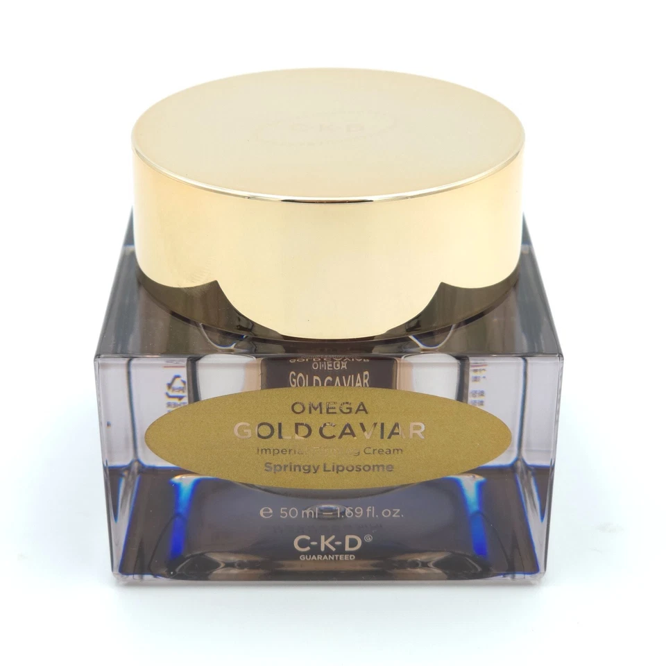Укрепляющий крем CKD Omega Gold Caviar Imperial 50 мл эластичность сияние K-Beauty - Изображение 4 из 4