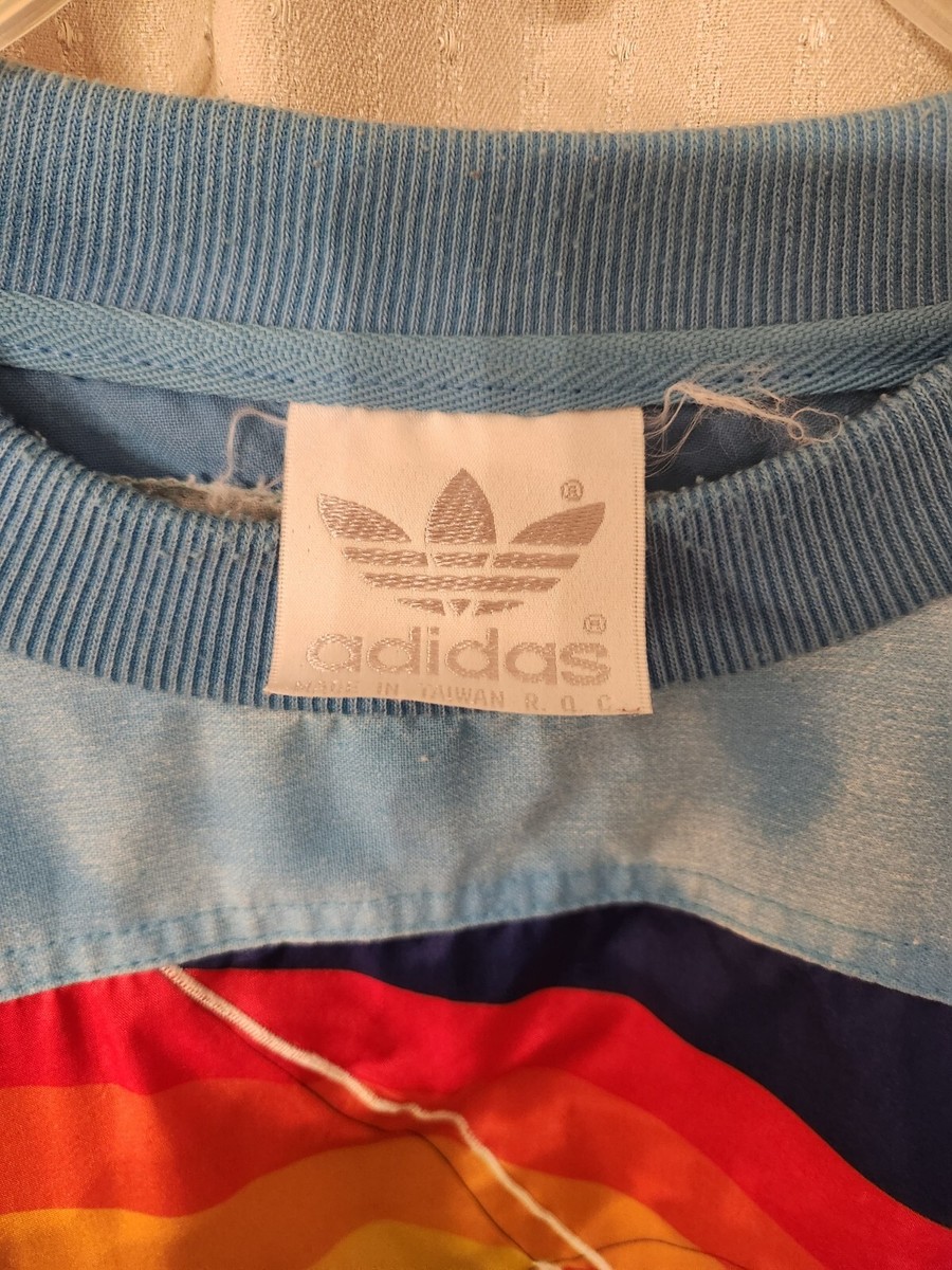 Vintage 80s Adidas Kelly Ridge Lift T'Rose Flyers Pullover