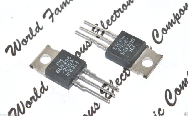 10 x BUK456-200A N-CHANNEL Power MOSFET TO-220