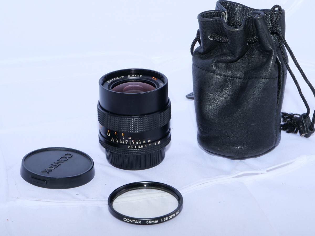 Contax Zeiss Distagon AE 25mm f/2.8 T* W-A lens for Contax