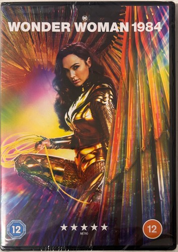 Wonder Woman 1984 (DVD) Gal Godot DCEU - New Sealed - 第 1/2 張圖片