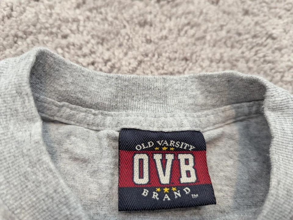 Old Varsity Brand T Shirt Mens XL Property of United States 1776 Patriotic - Image 3 of 4