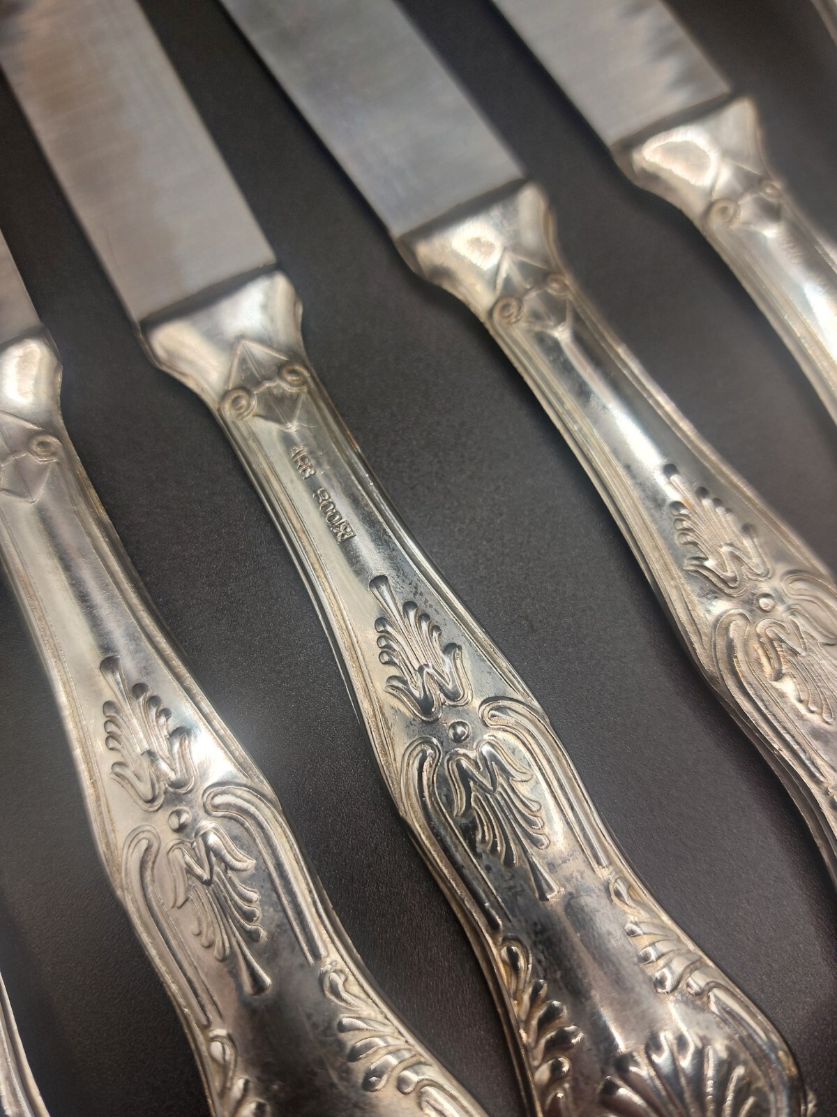 Kings Pattern Cutlery X24 piece Silver Plated Excellent Serves 6 ARG