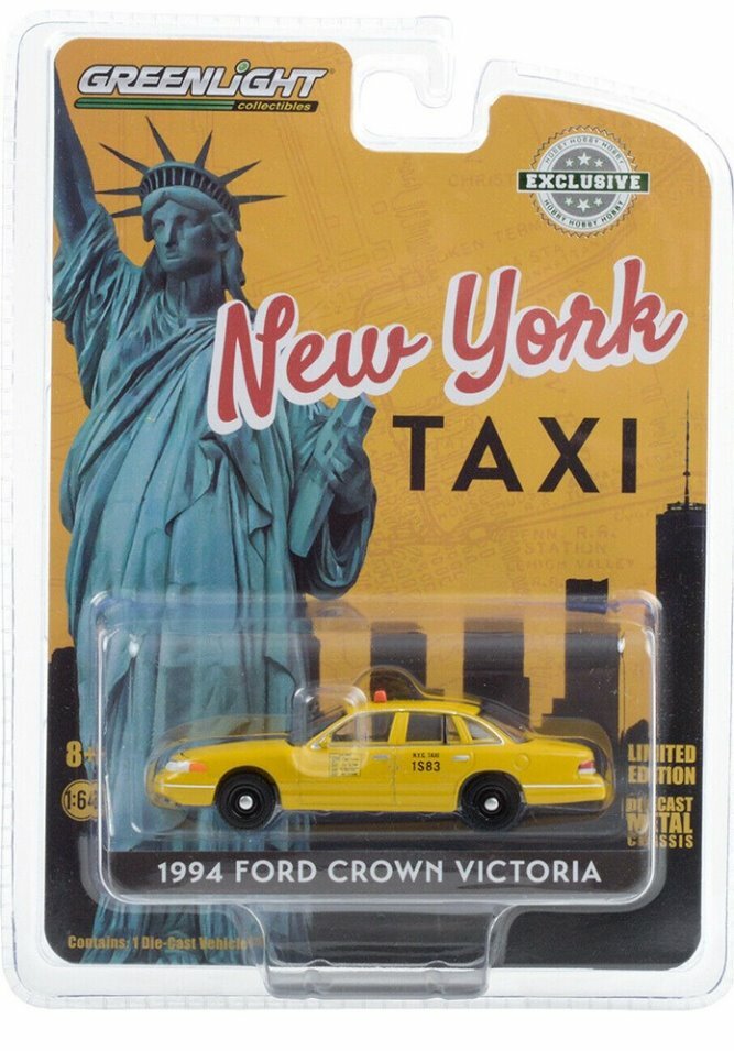 アムウェイ 模型　非売品 NYC TAXI 1994 FORD CROWN VICTORIA 1/64 scale DIECAST CAR