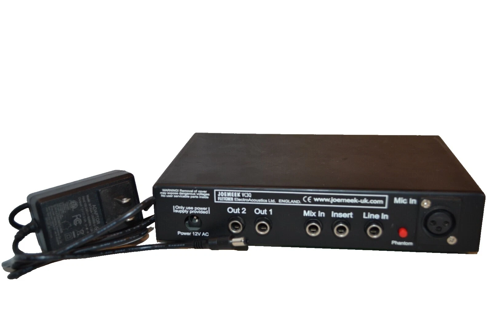 Preamplificadores de audio profesional Joemeek y bandas de canal 1 canales