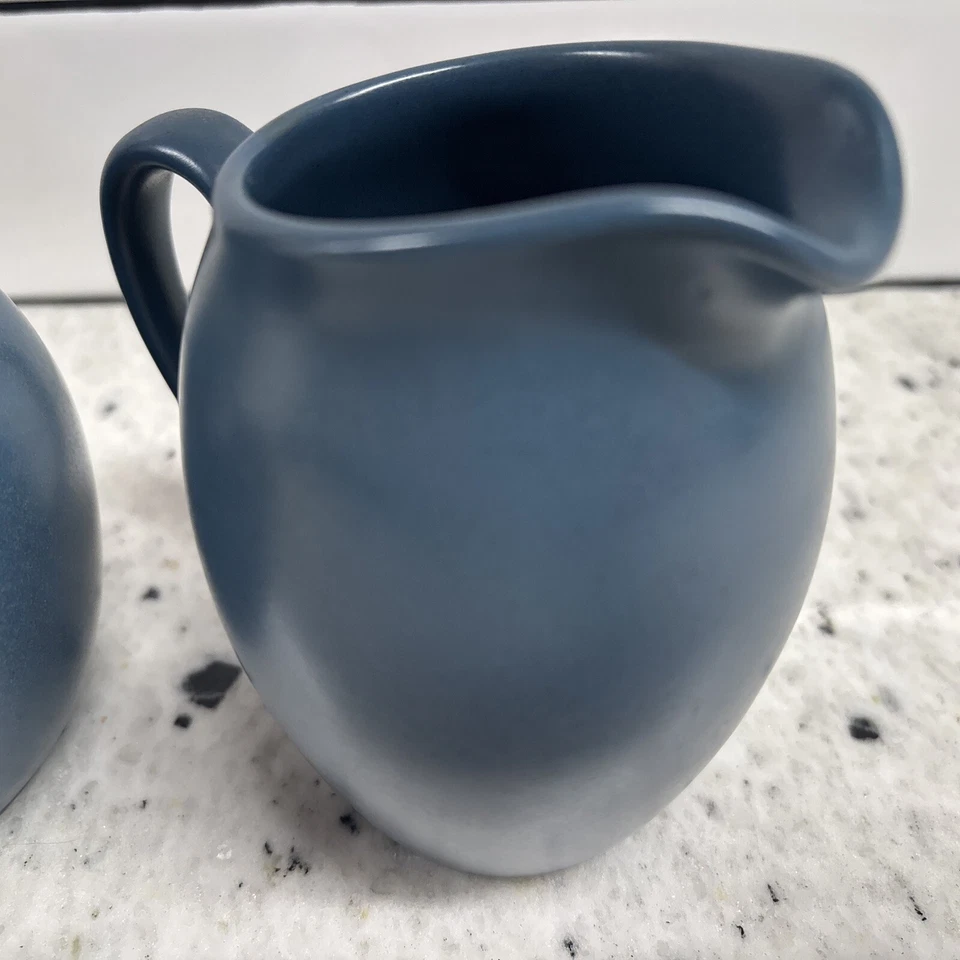 Noritake Colorwave Azul Azucarero y Crema Set Lote 8484 Retirado Color Wave Foto 3 de 4