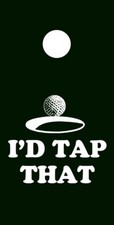 SINGLE- Cornhole Board- Bag Toss wrap - VINYL DECAL- SPORTS- GOLF