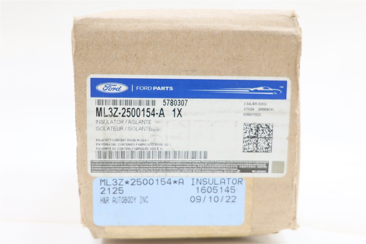 NEW OEM Ford Center Body Mount Upper Insulator ML3Z-2500154-A F