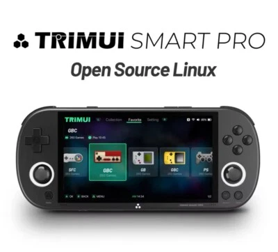 TRIMUI Smart Pro Retro Pocket Handheld Game Console + 128GB card UK!