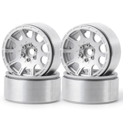De Pneus de Jante en MéTal 1.9 Beadlock de 118 Mm pour 1-10 RC Crawler
