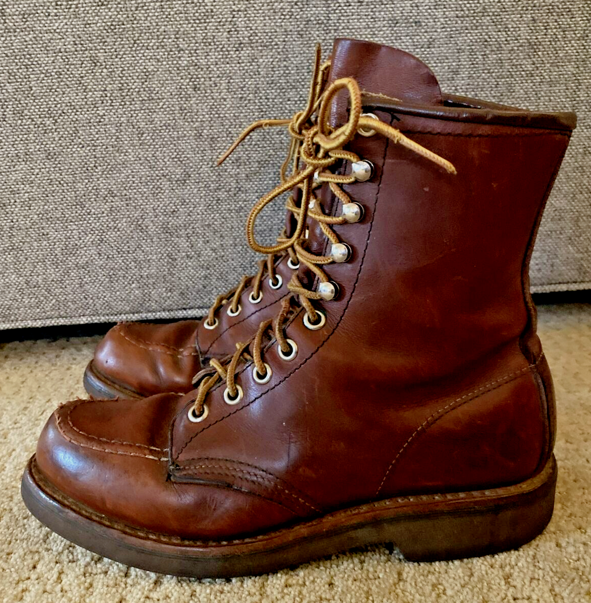 Vtg 70s Red Wing 214 Boots 8 Vtg 70s Red Wing 214 Boots 8