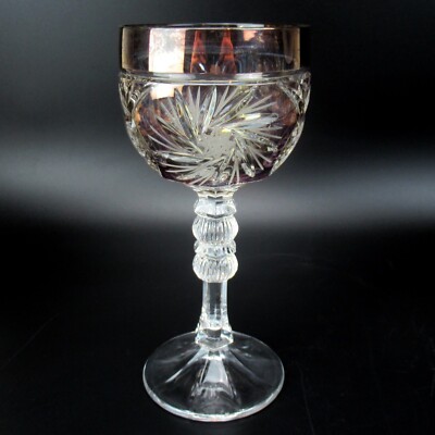 Annahütte Bleikristall Römer Handgeschliffen Weinrömer Weinglas Wine Glass #1