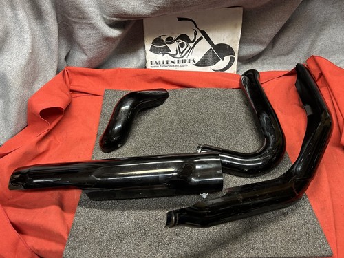 GENUINE HARLEY DAVIDSON TOURING VIVID BLACK MILWAUKEE EIGHT EXHAUST HEAT SHIELDS