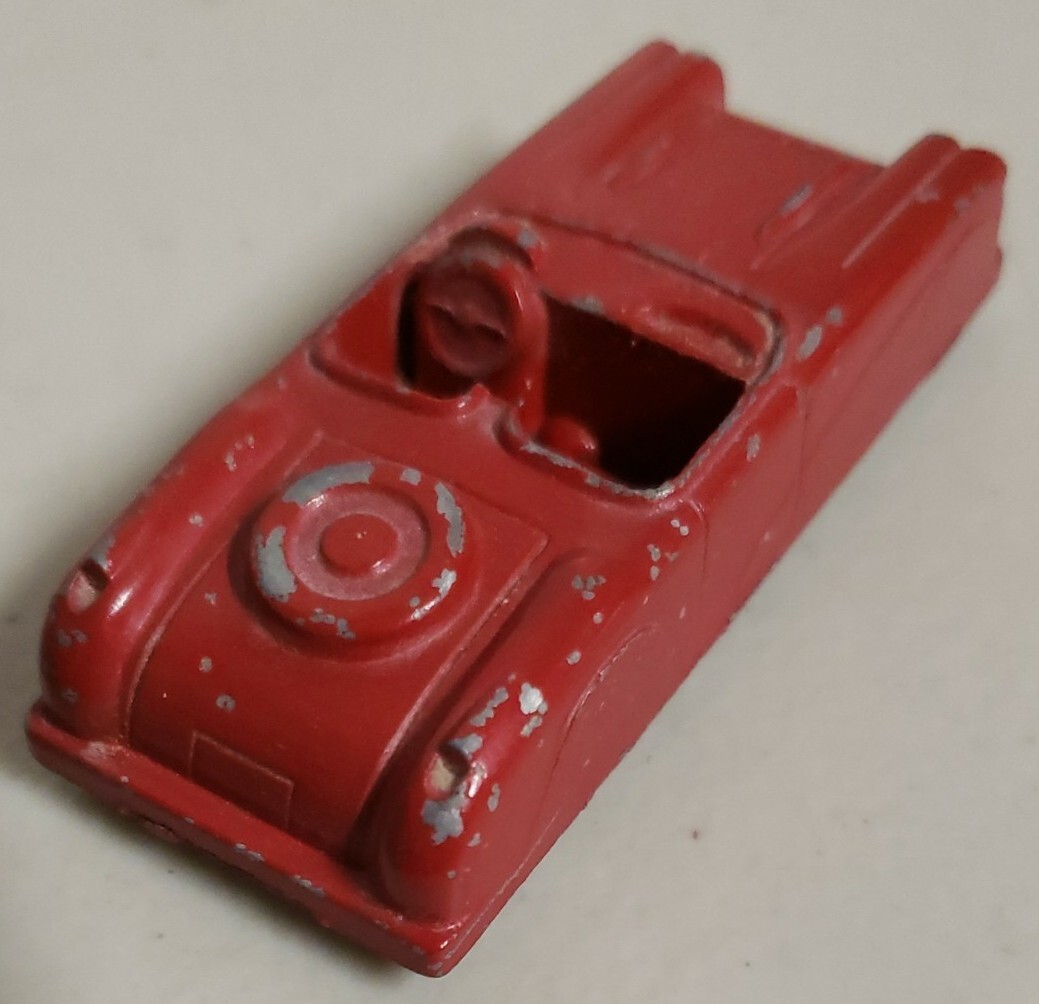 VINTAGE ORIGINAL RED MIDGE TOY 1960 DIECAST CAR 3