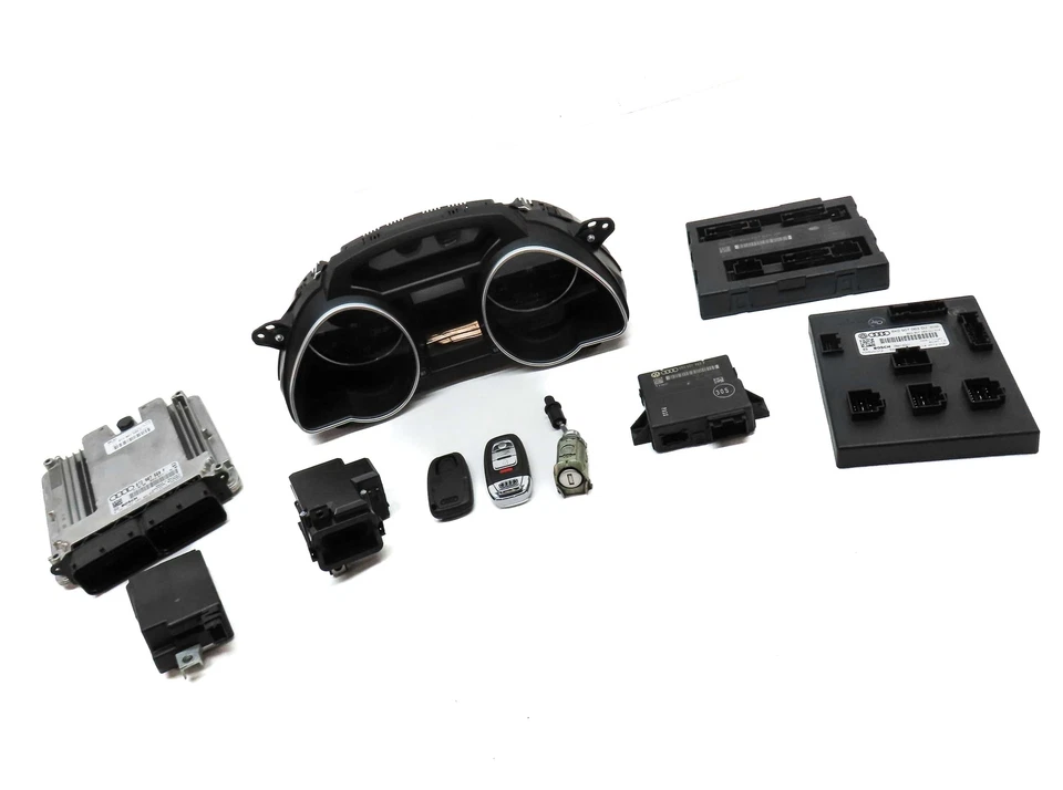 AUDI RS5 (B8 8T) 2014-2015 4,2 L MOTOR CFSA ECM BCM MÓDULO INMOVILIZADOR JUEGO DE LLAVES Foto 3 de 4