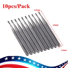 FG-329 Dental Carbide Steel Tungsten Cutting Polishing Bur Pear Head 10pcs mx